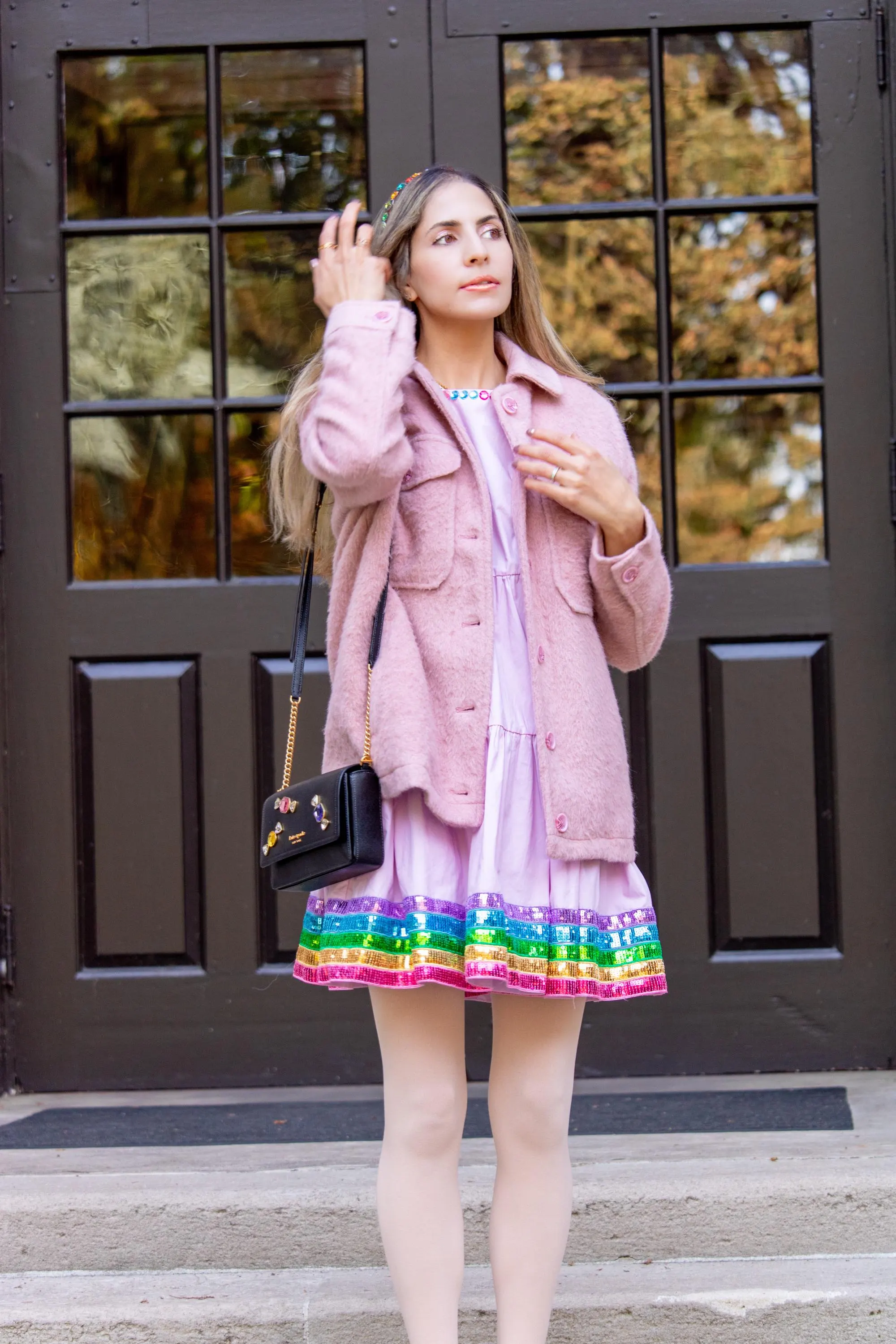 Pretty in Pink Soft Shacket -SALE- — view 2