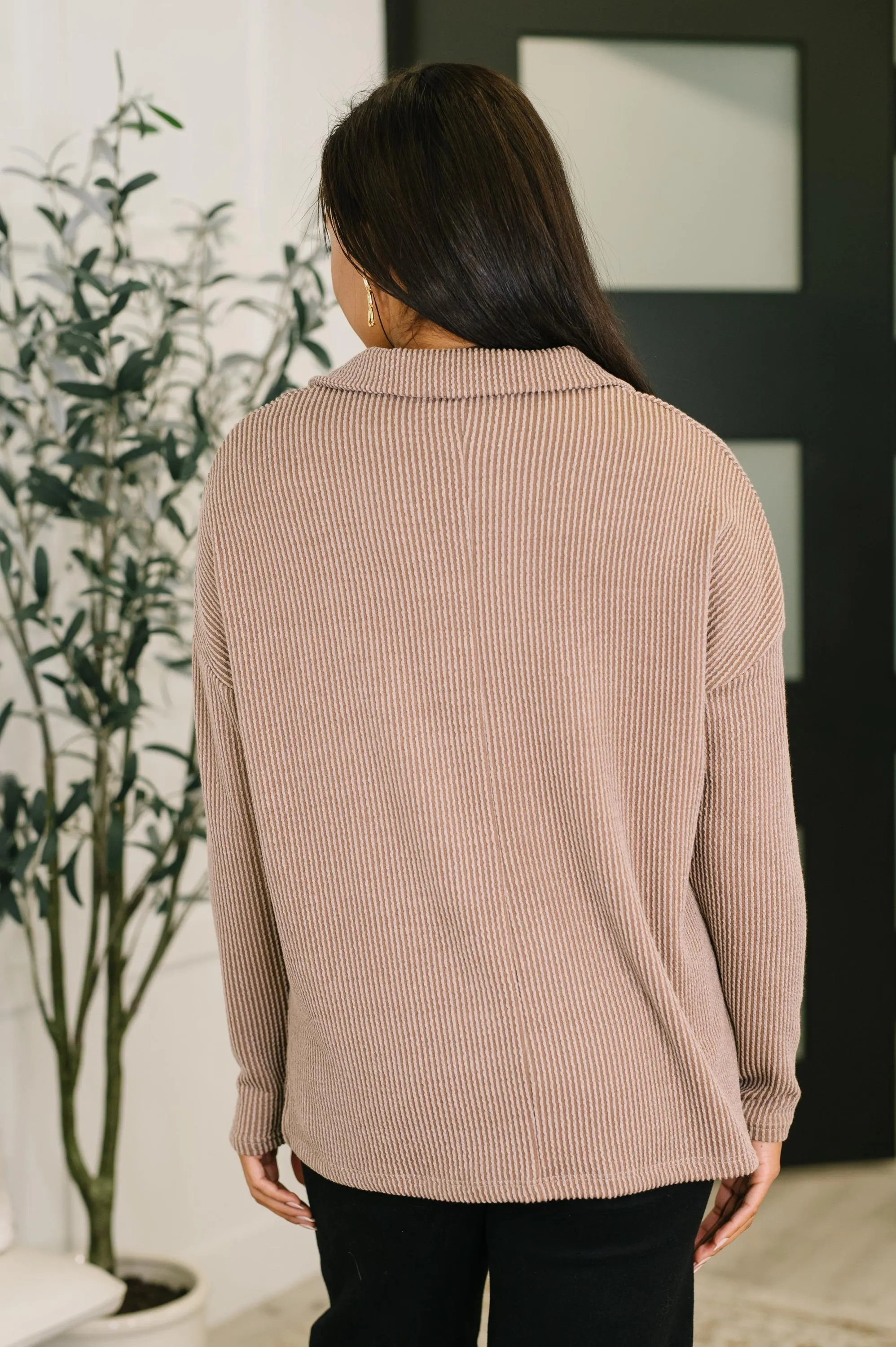 I Want You so Bad Henley Pull Over — view 4