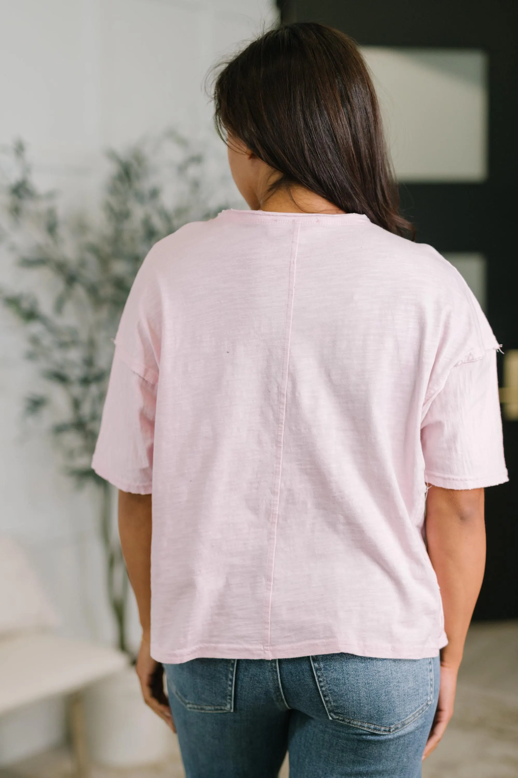 Flower Power Applique Cotton Top — view 5