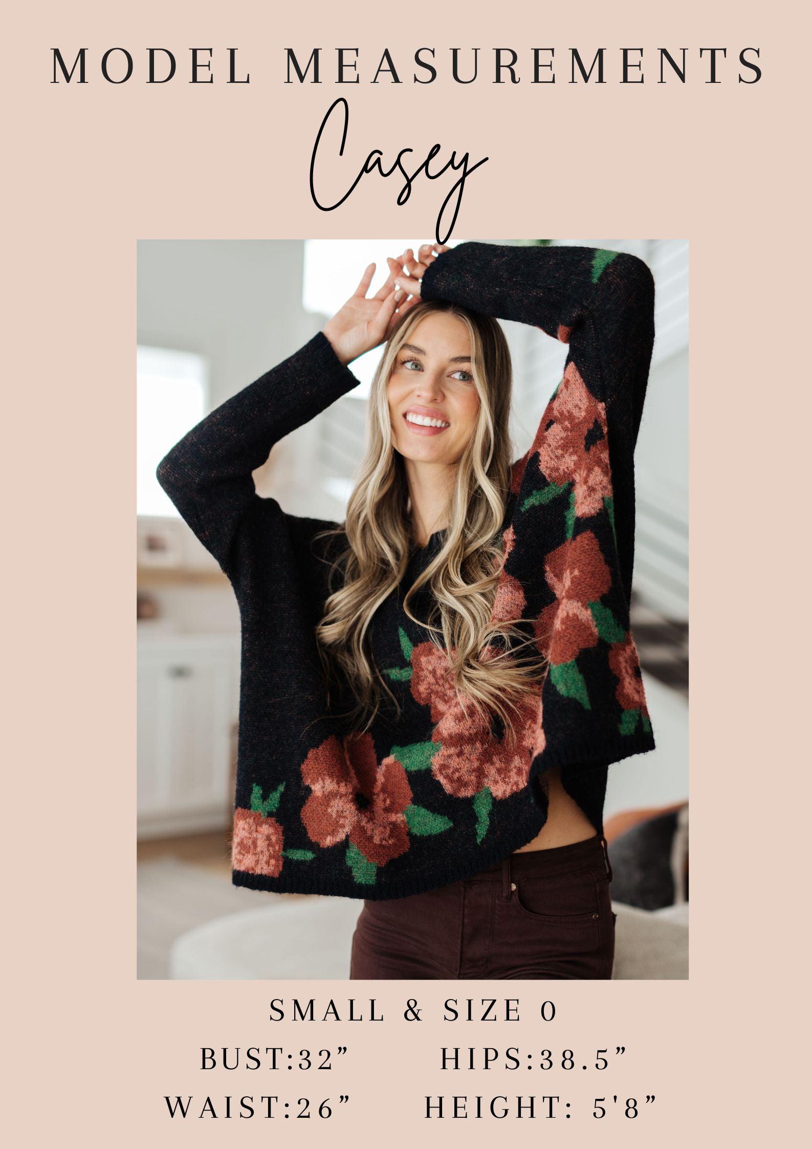Fall Cardigan Sweater Something Simple Full Front Button — view 6