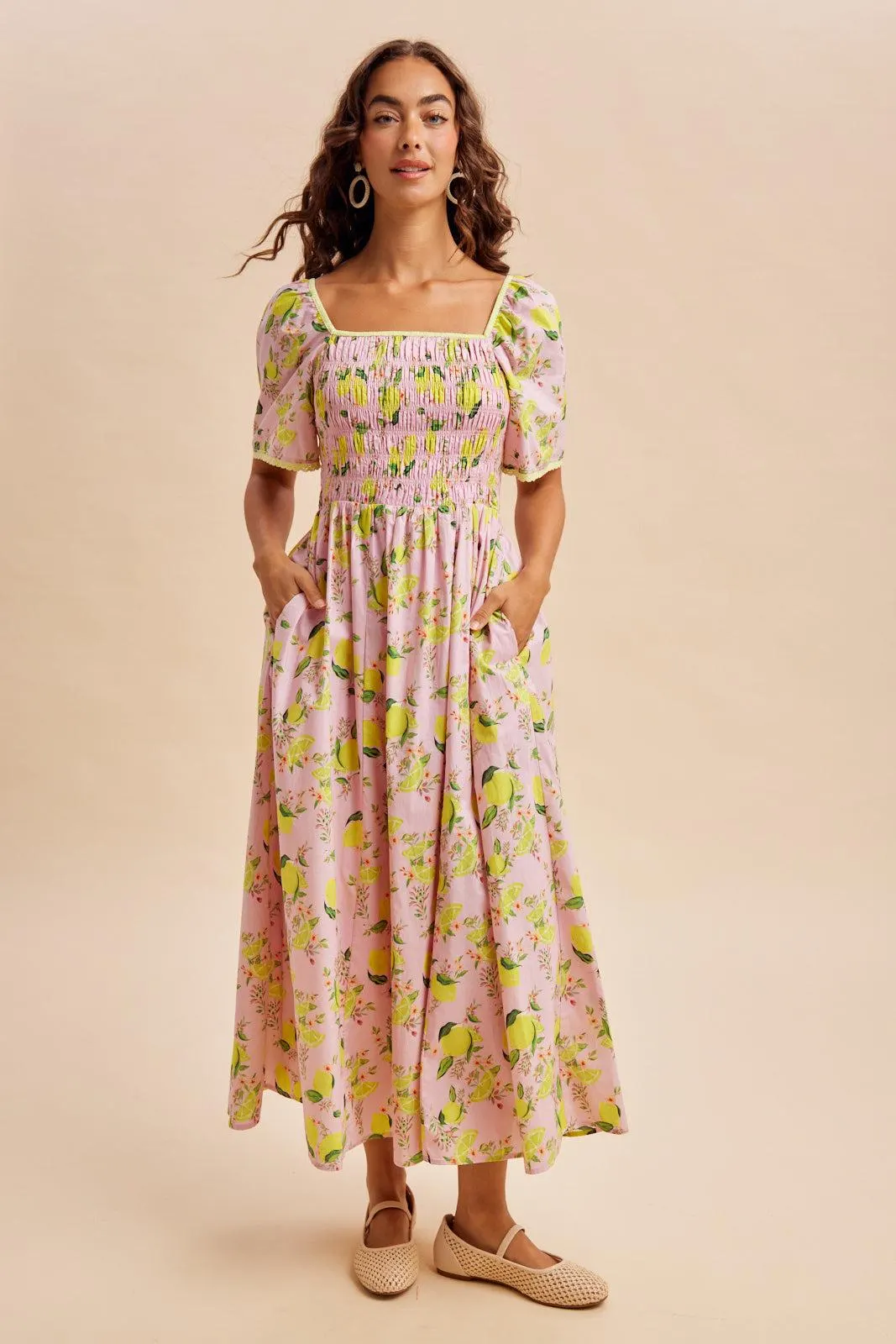 Strawberry Lemonade Maxi Dress — view 2