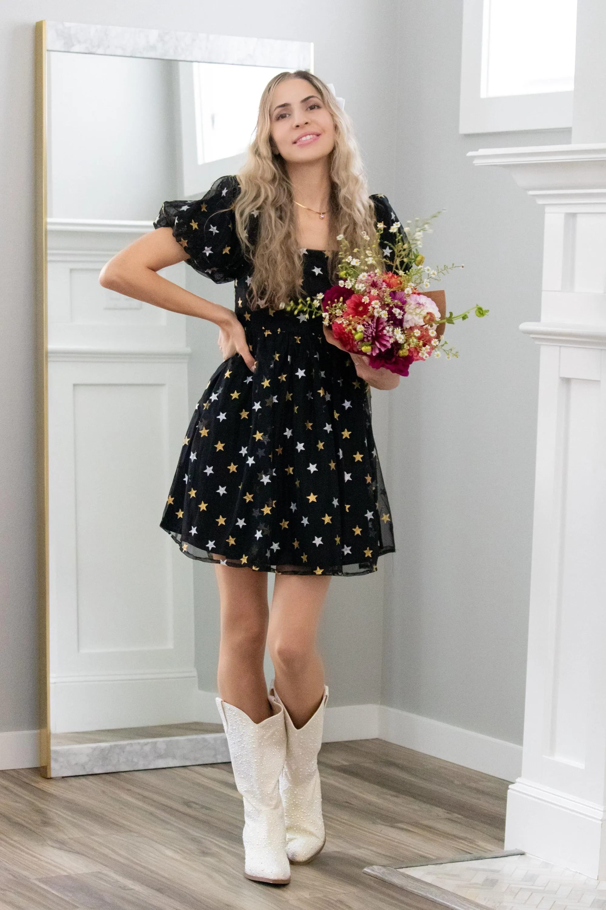 Celestial Dress in Swifty Midnight Stars — view 3
