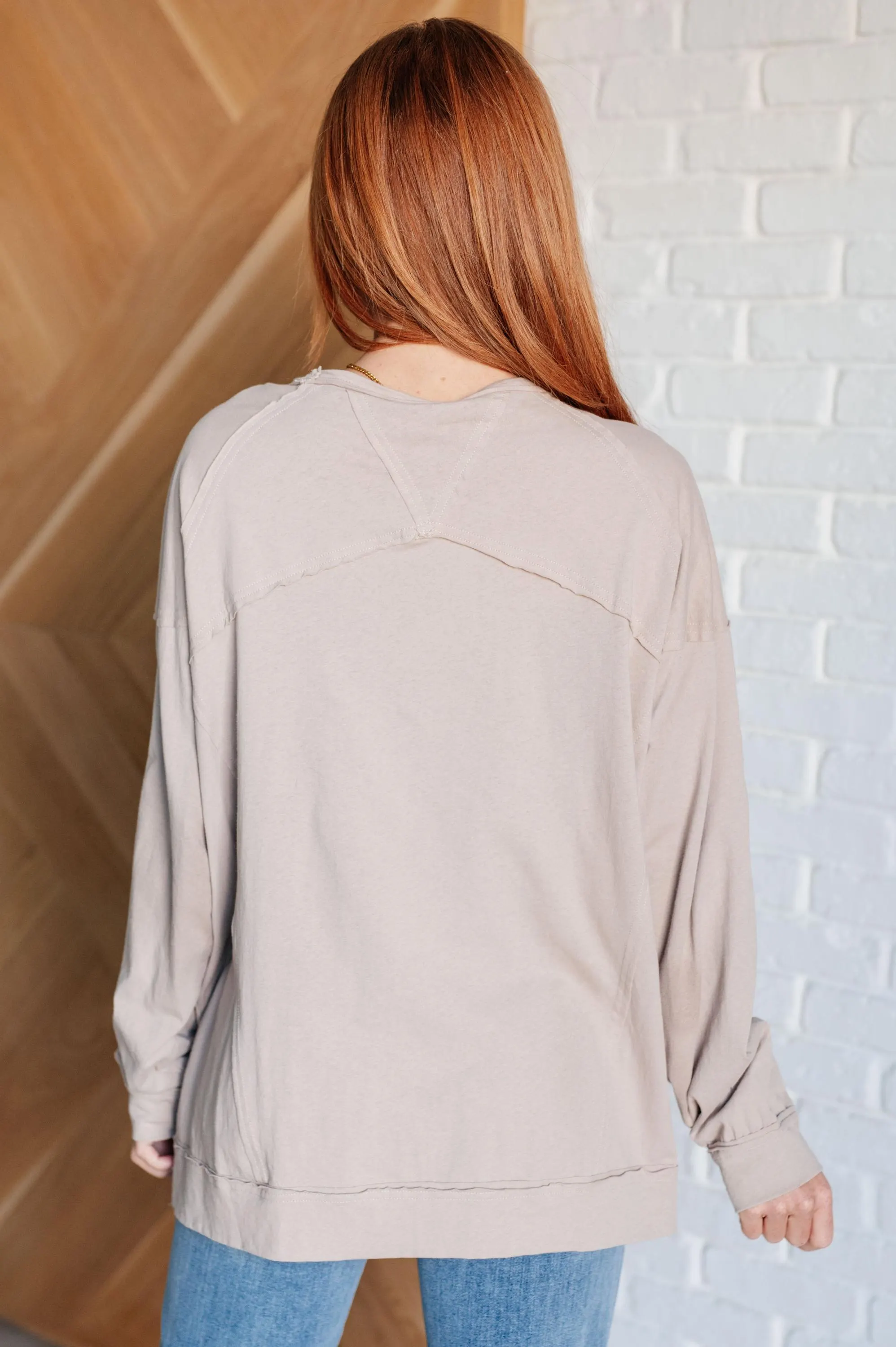 Feels Right Long Sleeve Top — view 9
