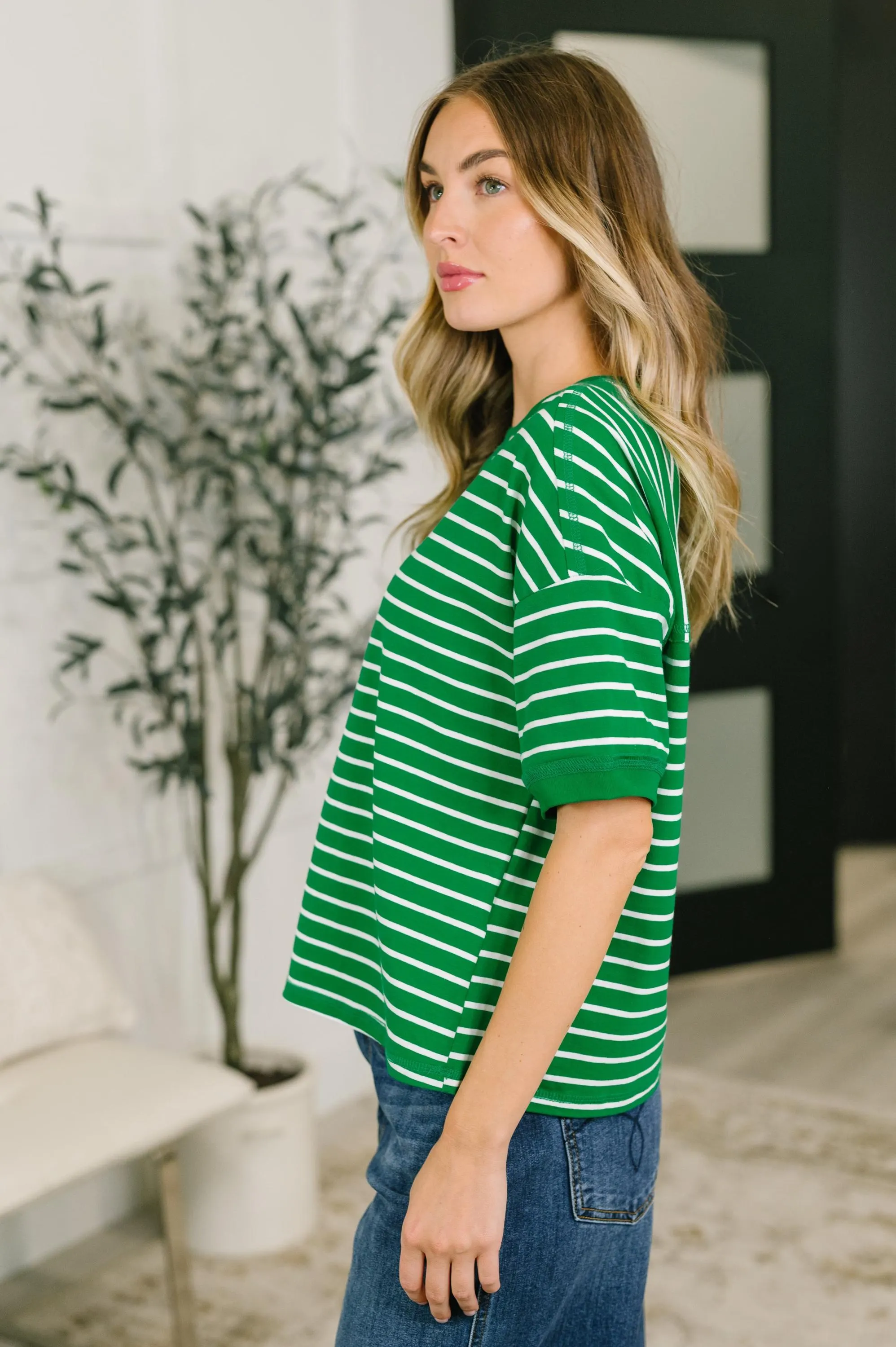 Feels so Right Drop Shoulder Casual Top — view 5